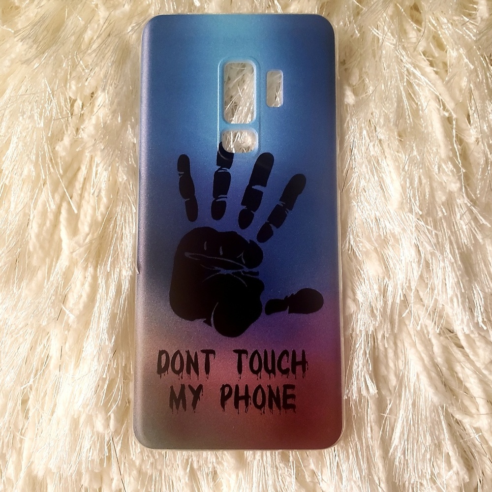 DON'T TOUCH MY PHONE, SAMSUNG CASE COVER